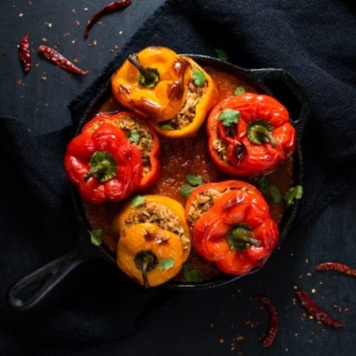 Stuffed bell peppers