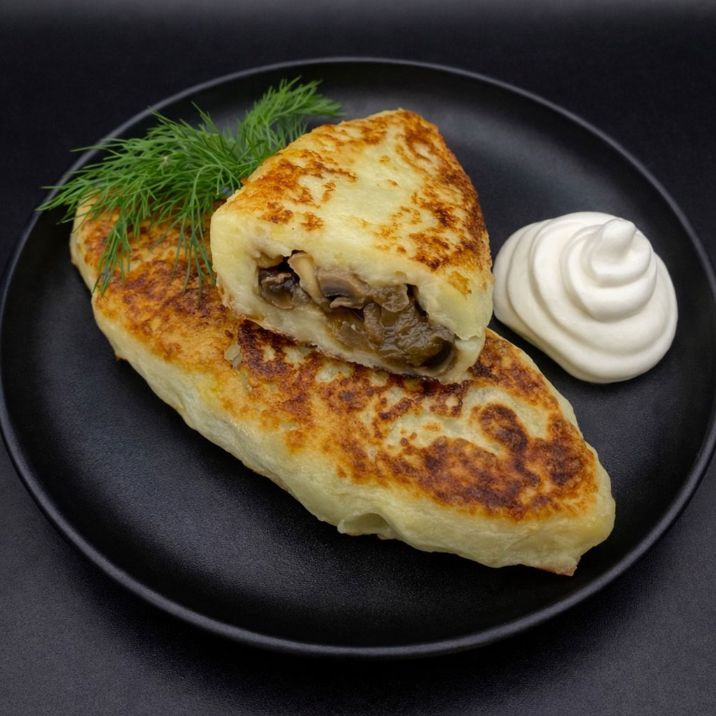 Zrazy (meat, mushroom)